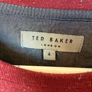 Ted Baker Burgundy Top